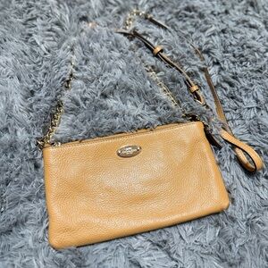 Coach Quinn Pebble Leather Crossbody Bag